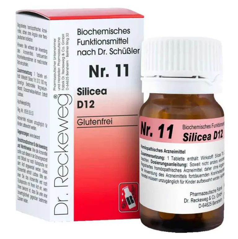 Biochemie 11 Silicea D12 Tabletten, 200 St D 12|S