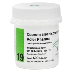 Clearance Biochemie 19 Cuprum ar, 400 St Salze 13-24