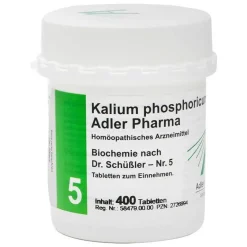 Sale Adler Biochemie 5 Kalium pho, 400 St