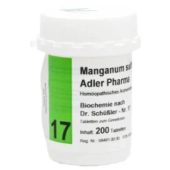 Biochemie Adler 17 Manganum, 200 St Salze 13-24
