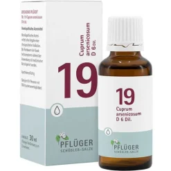 Biochemie Pflüger 19 Cuprum arsenic.D 6 Tropfen, 30 ml