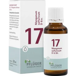 Biochemie Pflüger 17 Manganum sulfuricum D 6 Tropfen, 30 ml