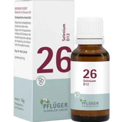 Biochemie Pflüger 26 Selenium D 12 Globuli, 15 g