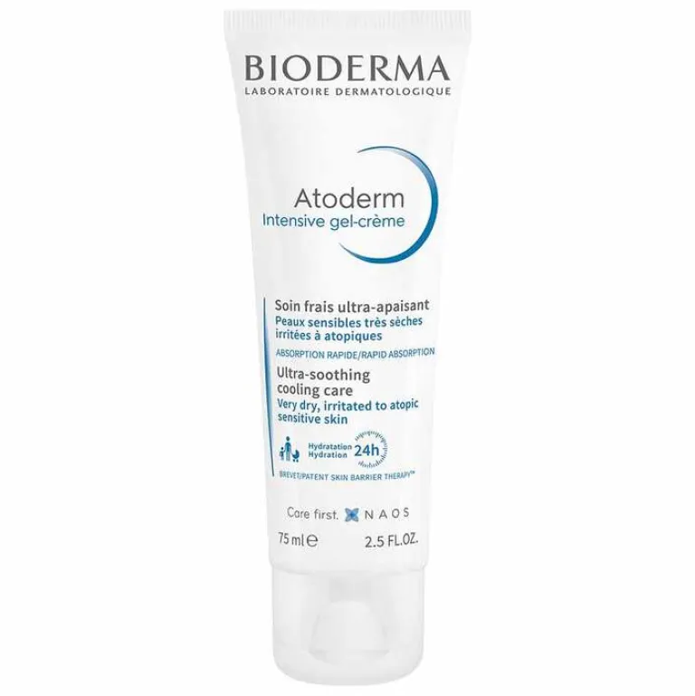 New Bioderma Atoderm Intensive Gel-Creme für trockene, zu Neurodermitis und Ekzemen neigende Haut, 75 ml
