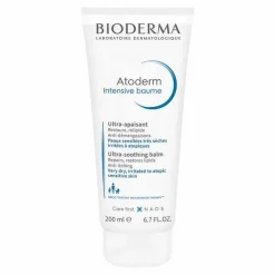 Clearance Bioderma Atoderm Intensive Balsam für trockene, zu Neurodermitis und Ekzemen neigende Haut, 200 ml