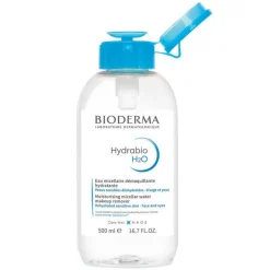 Hot Bioderma Hydrabio H2O Mizellen-Reinigungslösung für feuchtigkeitsarme Haut, 500 ml