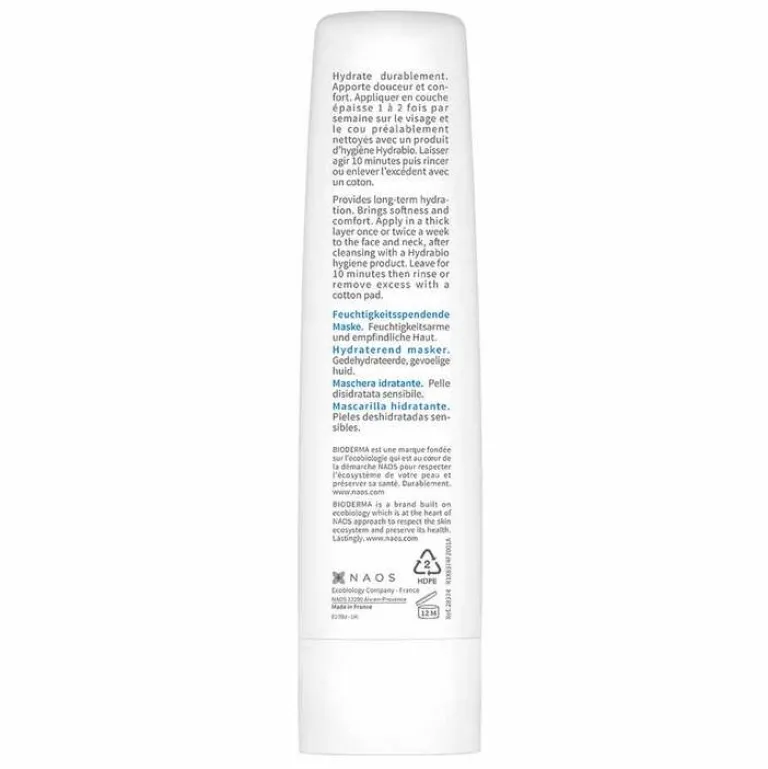 Online Bioderma Hydrabio Masque Feuchtigkeitsmaske für feuchtigkeitsarme und zu Trockenheit neigende Haut, 75 ml