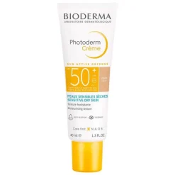 Online Bioderma Photoderm Creme SPF 50 + hell für trockene, sonnenempfindliche Haut, 40 ml