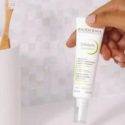 Bioderma Sebium Kerato + Creme-Gel Tube für unreine, ölige, zu Akne neigende Haut, 30 ml