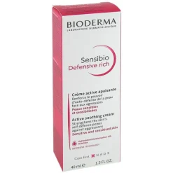 New Sensibio Defensive rich Tube, 40 ml Nachtpflege|Empfindliche Haut