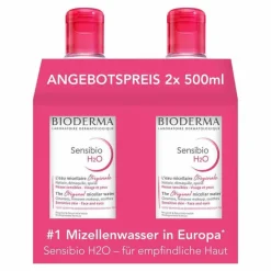 Online Sensibio H2O Reinigungslösung für empfindliche Haut, 2X500 ml Reinigung|Empfindliche Haut