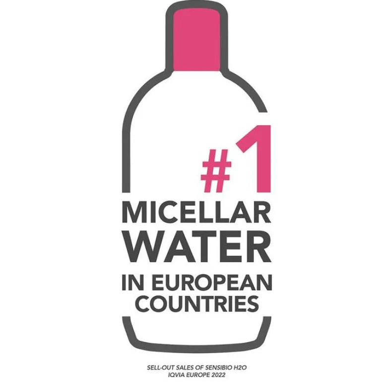 Best Sensibio H2O Reinigungslösung für empfindliche Haut, 500 ml Reinigung