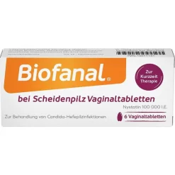 Biofanal® bei Scheidenpilz Vaginaltabletten, 6 St