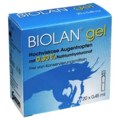 New ® gel Augentropfen, 20X0.45 ml Augengel