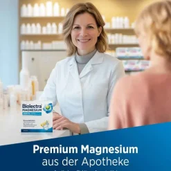 Biolectra® MAGNESIUM 243 mg forte Brausetabletten Zitronengeschmack, 60 St
