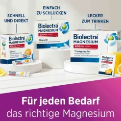 Biolectra Magnesium 400 mg Nerven & Muskeln Vital, 60 St