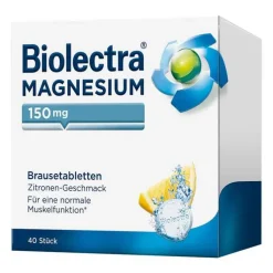 Biolectra Magnesium Brausetabletten, 40 St