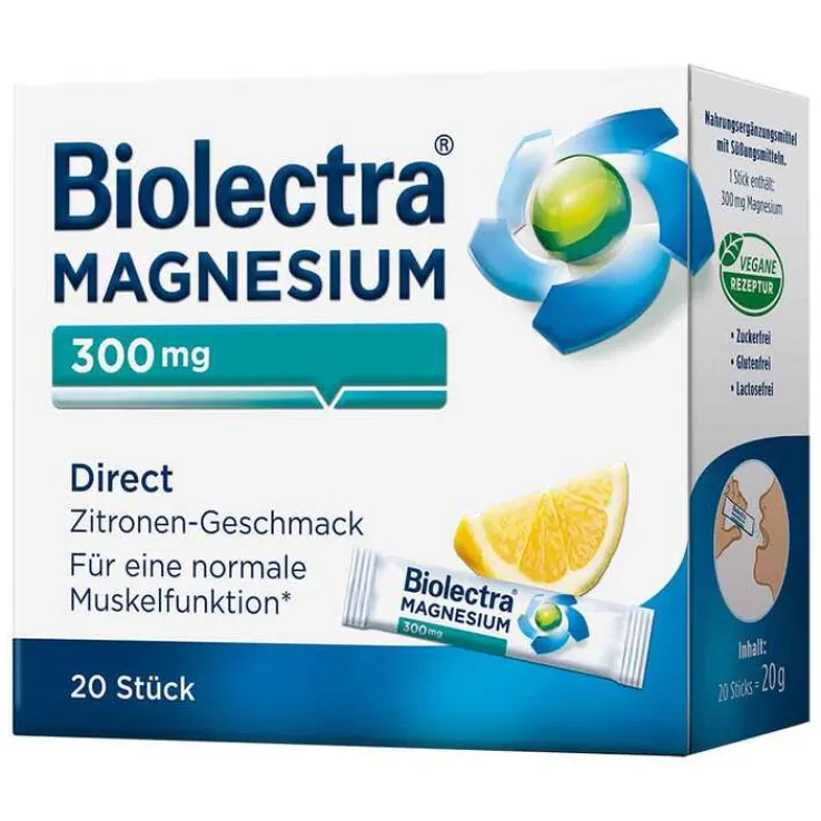 Biolectra Magnesium Direct Pellets, 20 St