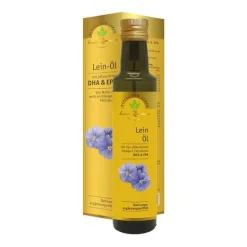 Hot Bio-Leinöl mit DHA und EPA, 250 ml Omega 3 Kapseln