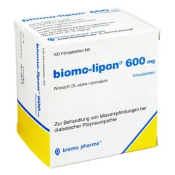 Biomo Lipon 600 Filmtabletten, 100 St