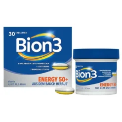 New Bion 3 BION3 50 + Energy Tabletten, 30 St