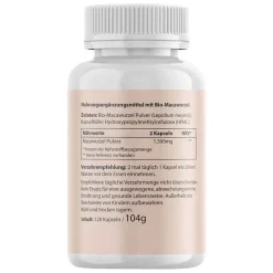 Sale Biotanicals Maca Bio Maca Kapseln, 120 St