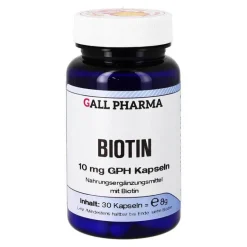Outlet Biotin 10 mg GPH Kapseln, 30 St Vitamin B7 (Biotin)