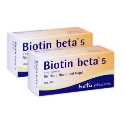 Discount Beta Biotin 5 Tabletten, 200 St