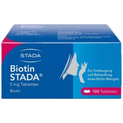 Biotin STADA 5 mg Tabletten, 100 St