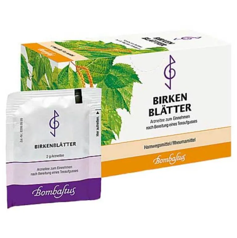 Bombastus Birkenblätter Tee Filterbeutel, 20X2 g