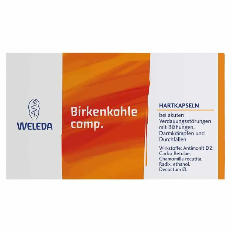 Sale Weleda Birkenkohle comp. Hartkapseln, 20 St