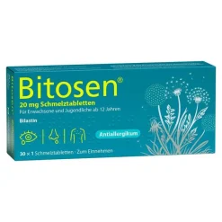 Clearance 20 mg Schmelztabletten, 30 St Bilastin|Allergie Tabletten