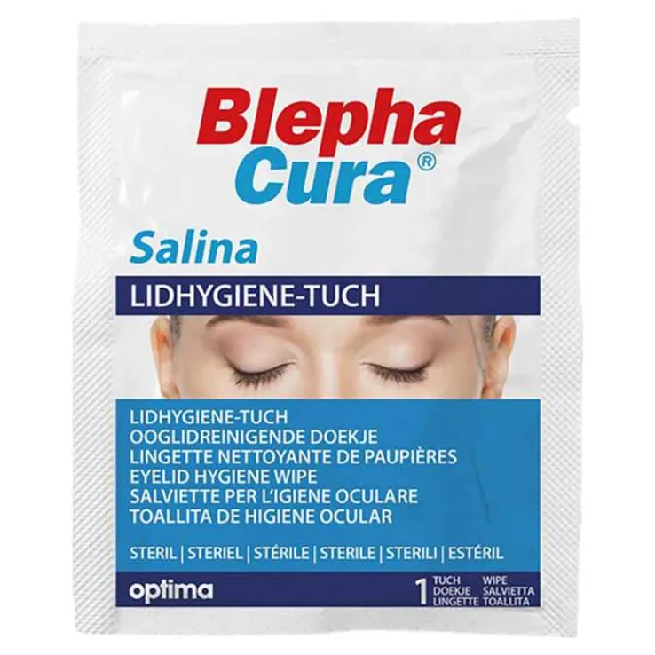 BlephaCura® Salina Lidhygiene-Tücher, 20 St