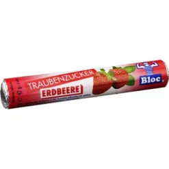 New Traubenzucker Erdbeere, 1 St Traubenzucker|Traubenzucker