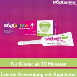 BloXaphte® Oral Care Junior-Gel bei Verletzungen im Mund, für Kinder, 15 ml