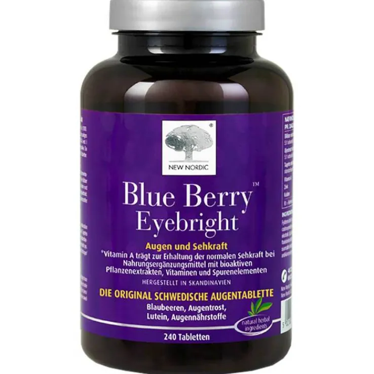 Blue Berry Eyebright Tabletten, 240 St