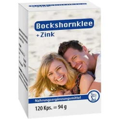 Sale Bockshornklee + Zink Kapseln, 120 St Vitalität|Bockshornklee