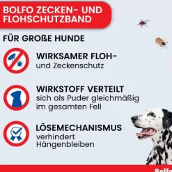 Bolfo Flohschutzband für große Hunde, 1 St