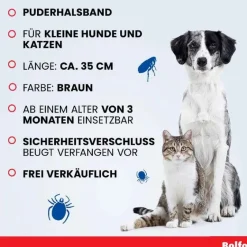 Sale ® Zecken- und Flohschutzband für Katzen und kleine Hunde, 1 St Flöhe, Zecken & Co.|Flöhe, Zecken & Co.