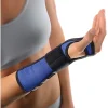 Handgelenkstütze mit Aluschiene links medium blau, 1 St Handgelenkbandagen