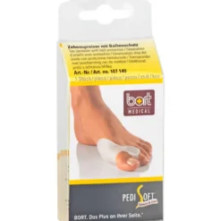 Sale Bort Pedisoft Zehenspreizer mit Ballenschutz tran., 1 St Zehenschutz