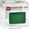 Stabilocolor haft Binde 4cm grün, 1 St Haft- & Fixierbinden|Binden & Verbände