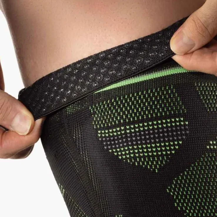 Bort Stabilogen Sport Kniebandage Größe 4 + schw / grün, 1 St