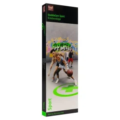 Outlet Bort Stabilogen Sport Kniebandage Größe 5 schw / grün, 1 St