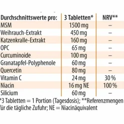 Discount Boswellia MSM forte Dr. Jacob`s Tabletten, 90 St Weihrauch|Msm Schwefel