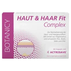 Outlet Botanicy Haut & Haar Fit Complex mit Actrisave Kapseln, 60 St Mikronährstoffe
