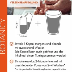 Best Botanicy Zündex forte Complex mit Optimsm Kapseln, 60 St Msm Schwefel