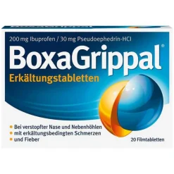New Boxagrippal Erkältungstabletten 200 mg/30 mg Filmtabletten, 20 St