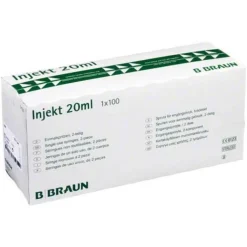 Braun Injekt Spritzen mit exz, 100X20 ml