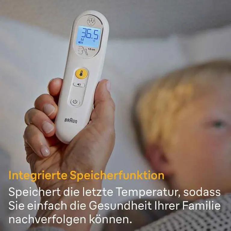 Clearance 3 kontaktloses Thermometer, 1 St Fieberthermometer